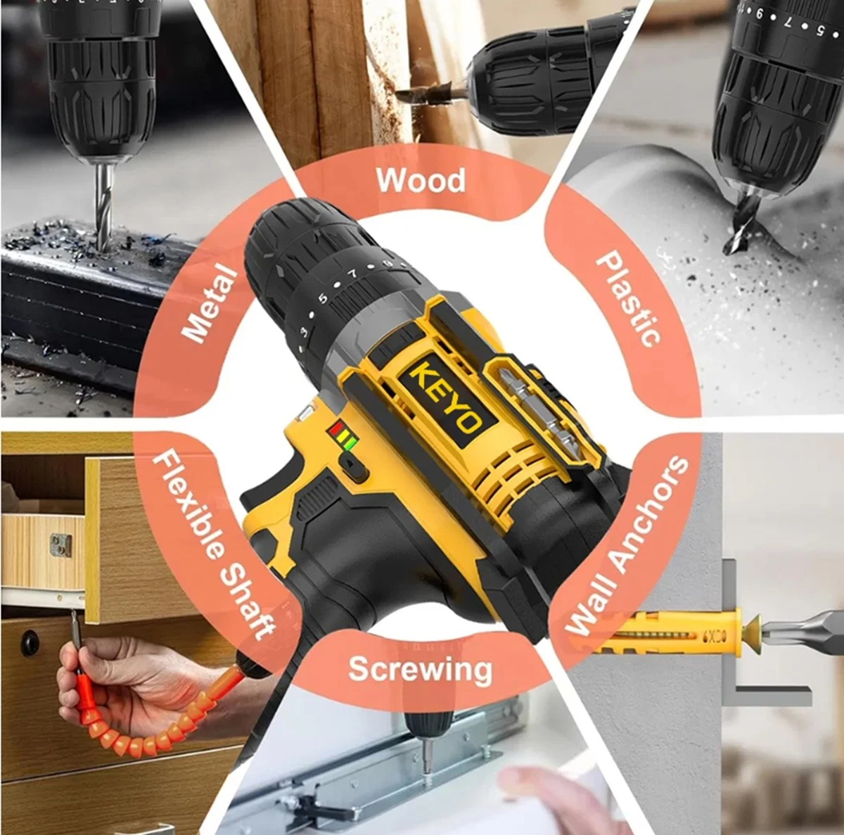 wood metal drill kit wood metal drill kit