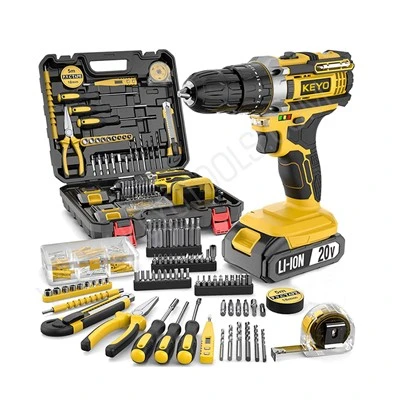 Kit Bor Logam Kayu DIY Rumah Lithium Maks 20V