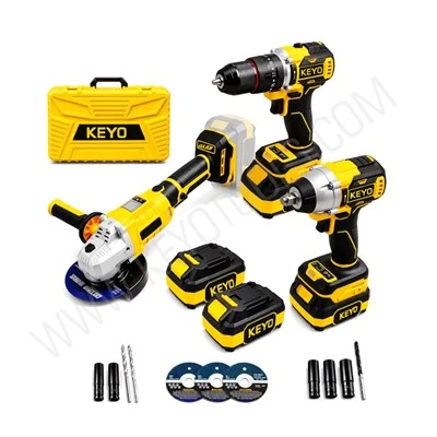 Kit Kombo Alat Listrik Tanpa Kabel 3 in 1