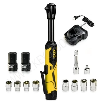 Kunci Pas Ratchet Tanpa Kabel 40Ft Lbs 400RPM Untuk Mobil